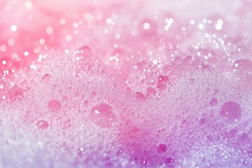 Poster - Modern abstract foam texture in soft pastel tones capturing serene beauty and gentle light for artistic inspiration