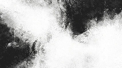 Poster - An intricate halftone grunge texture suitable for urban themes. Featuring a distressed overlay, this design offers a grunge background with a subtle textured appearance
