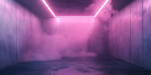 light in the dark room