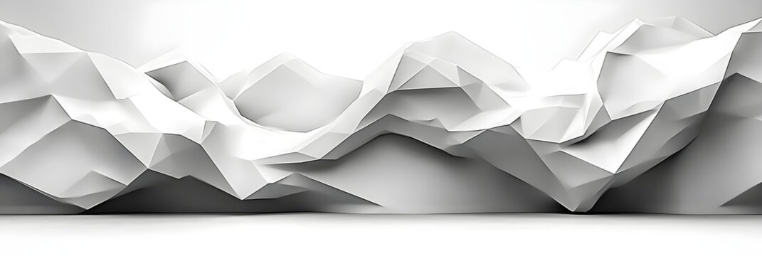 A background of clean, intersecting lines forming sharp, geometric shapes.