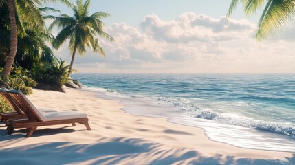 Wall Mural - Beach backgrounds outdoors horizon.