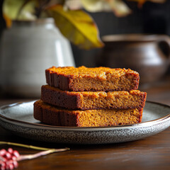 Poster - Pumpkin Walnut Bread 