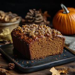 Pumpkin Walnut Bread 