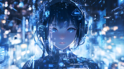Poster - Digital Avatar Immersed in Neural Network Technology