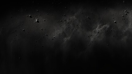 Aufkleber - black background with dust particles and scratches, ideal for atmospheric effects and textures in de