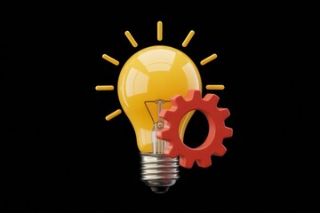 Poster - Illuminating innovation: A bright idea combined with efficient mechanics.