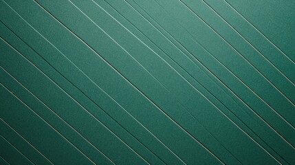 Poster - Close up of textured green lined paper background with ample empty space for creative text or design elements.