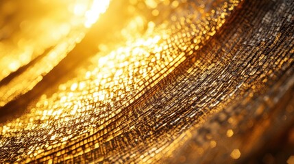 Aufkleber - Abstract Golden Light Texture Background with Radiant Glow for Creative Projects and Text Insertion