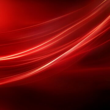 Red background, golden gradient lines on the right side of the red cloth, light and shadow effects, minimalist style, soft tones