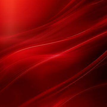 Red background, golden gradient lines on the right side of the red cloth, light and shadow effects, minimalist style, soft tones