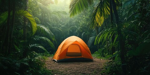 Canvas Print - Forest Glamping