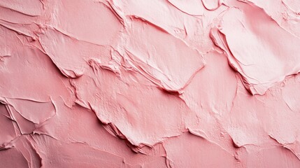 Aufkleber - Textured pink plaster wall surface with space for text or graphics ideal for backgrounds and design projects.