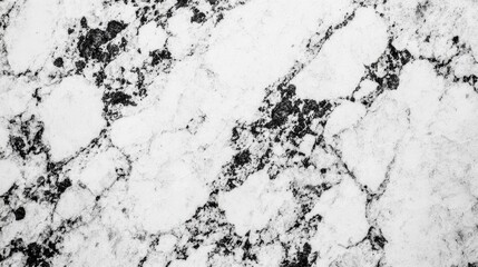 Poster - Black and white granite stone texture close-up with ample space for overlay text and design applications