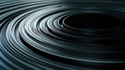 Leinwandbilder - Machinery abstract background featuring circular lines creating a modern design with ample empty space for your text or graphics.