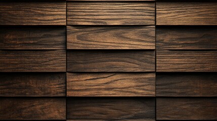 Poster - wood panels background with text space for design showcase or natural texture presentation in market
