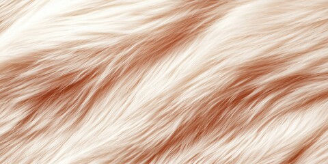 Poster - Elegant Soft Pink Fur Texture with Copy Space for Creative Design or Text Overlay