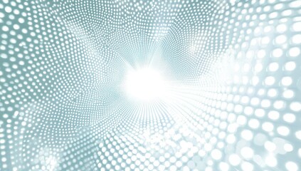 Poster - A digital background with a gradient of light blue and white