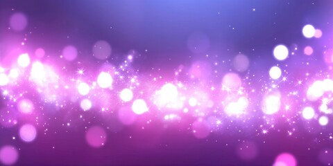 Aufkleber - Elegant festive bokeh background with shimmering lights in pink and purple hues ideal for luxury celebrations or event promotions