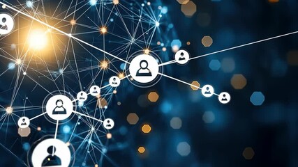 Poster - Exploring how digital networks connect users and facilitate data sharing in modern technology and communication systems