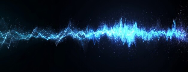 Aufkleber - A modern illustration of internet connection symbolizing science and technology through an abstract graphic design