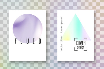 Wall Mural - holographic shape. chrome vector. holograph mesh. hologram fluid. colorful metal backdrop. plastic s