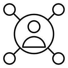 Poster - distributor vector icon