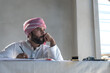 © Jack Tamrong - Arabian architect sitting and looking out thinking about new idea