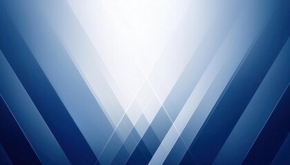 Poster - abstract blue geometric background with diagonal lines and overlapping transparent rectangles, suitable for modern business design, digital presentation