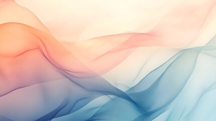 Poster - Serene abstract background with subtle natural gradient patterns gentle blended tones and a harmonious modern aesthetic design  Calming and soothing style with a minimalist textural