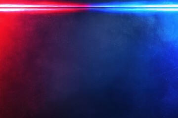 Poster - Abstract Background with Blue and Red Light Streaks on Dark Surface