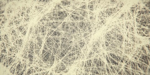 Aufkleber - Intricate network of intersecting lines forming a chaotic yet structured pattern, ideal for technology, science, or abstract design concepts