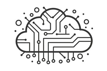 Poster - Cloud computing network technology concept