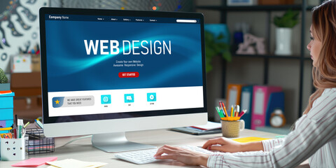Website design software provide brisk template for online retail business and e-commerce