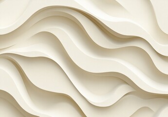 Wall Mural - Abstract cream wave background texture