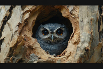 Wall Mural - Eastern Screech Owl