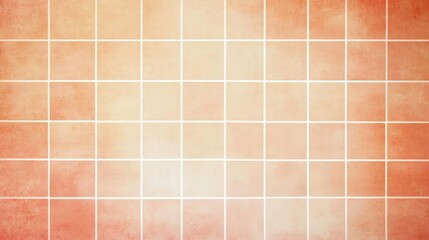 Poster - Abstract Orange Tiles Grid Background Texture