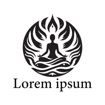 Meditation Logo Design.