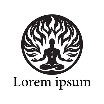 Meditation Logo Design.
