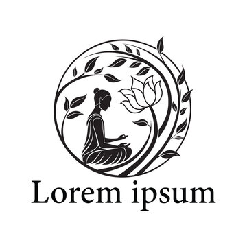 Meditation Logo Design.