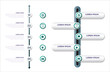 © Yummy - Timeline infographic template Business Concept 5 options infography Vector