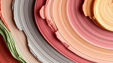 Poster - Abstract colorful swirl pattern