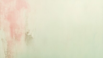 Poster - Abstract Textured Background in Pastel Green and Pink
