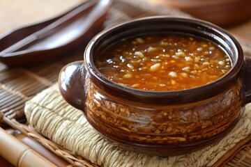 Wall Mural - Spicy Korean beef soup