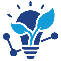 Poster - Smart Grid Dual Tone Icon