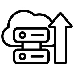 Poster - Optimized Storage Outline Icon