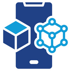 Poster - Digital Twins Dual Tone Icon