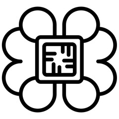 Poster - Artificial Intelligence Outline Icon