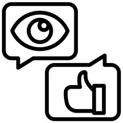 Poster - Visual Feedback Outline Icon