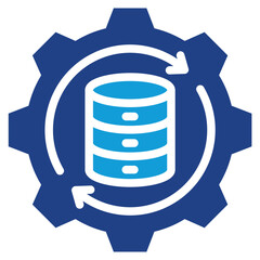 Poster - Data Processing Dual Tone Icon