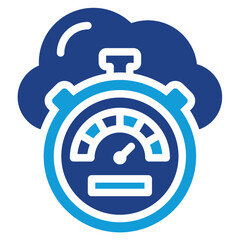 Aufkleber - Latency Reduction Dual Tone Icon